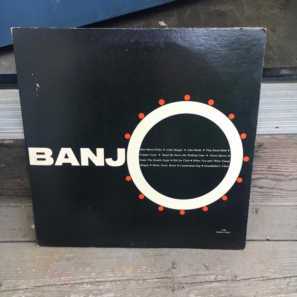 Vintage Banjo vinyl record
